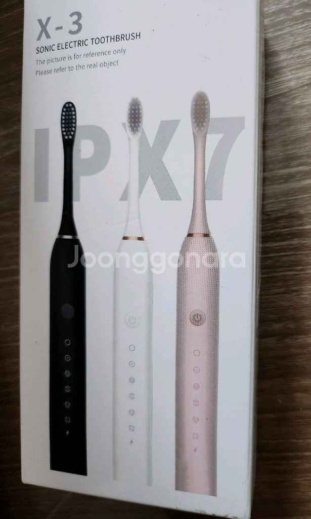 X-3 음파 전동 칫솔 (새상품)--2