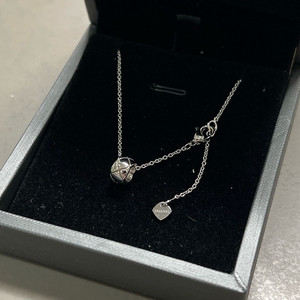 18k 코코크러쉬 목걸이 화이트골드