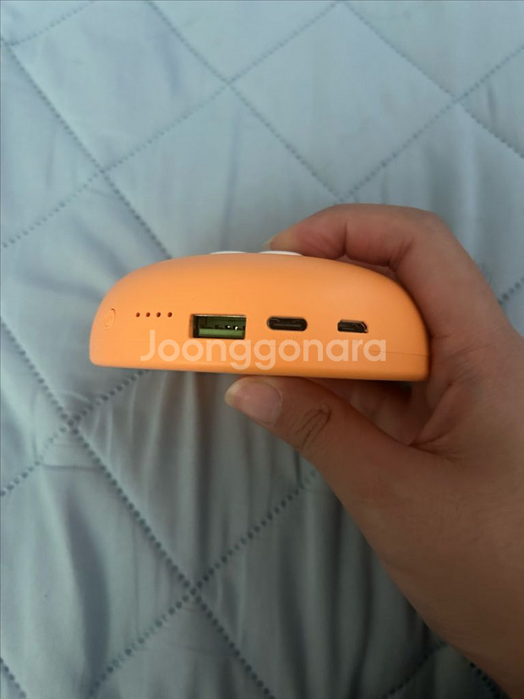카카오프렌즈 라이언 보조배터리 9700mAh--1