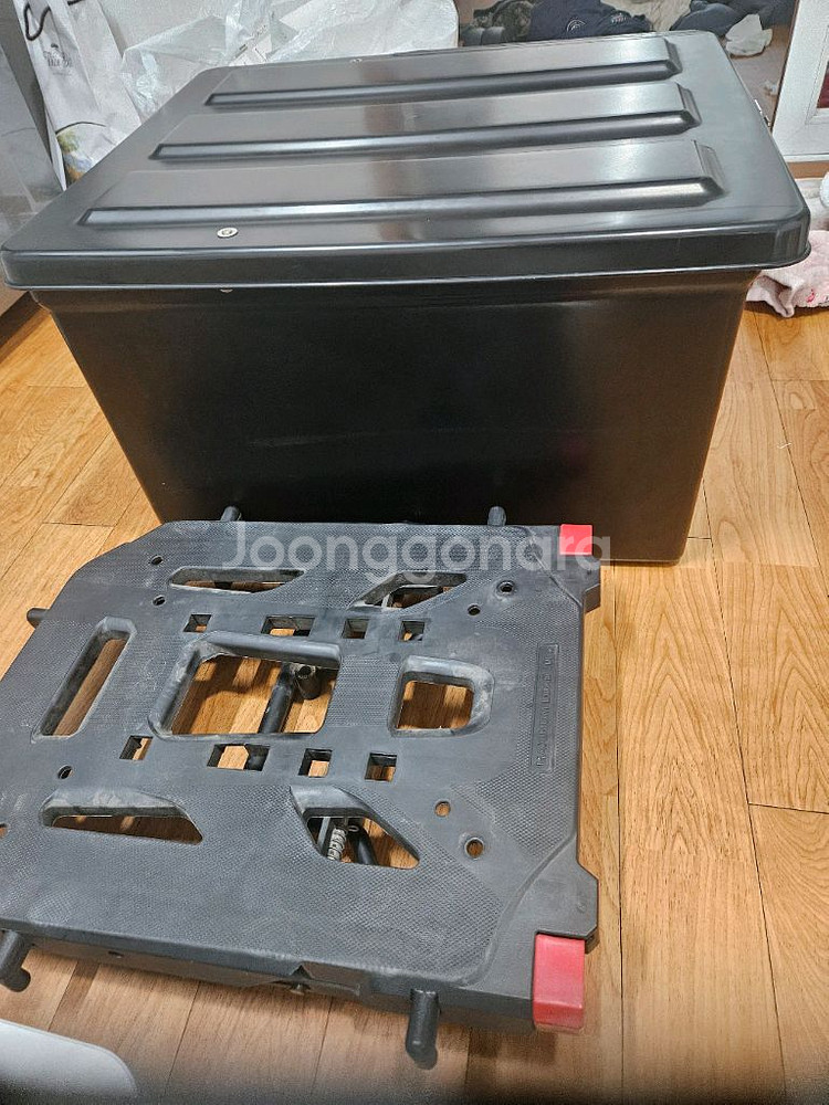 오토바이 배달통+짐받이 판매--3