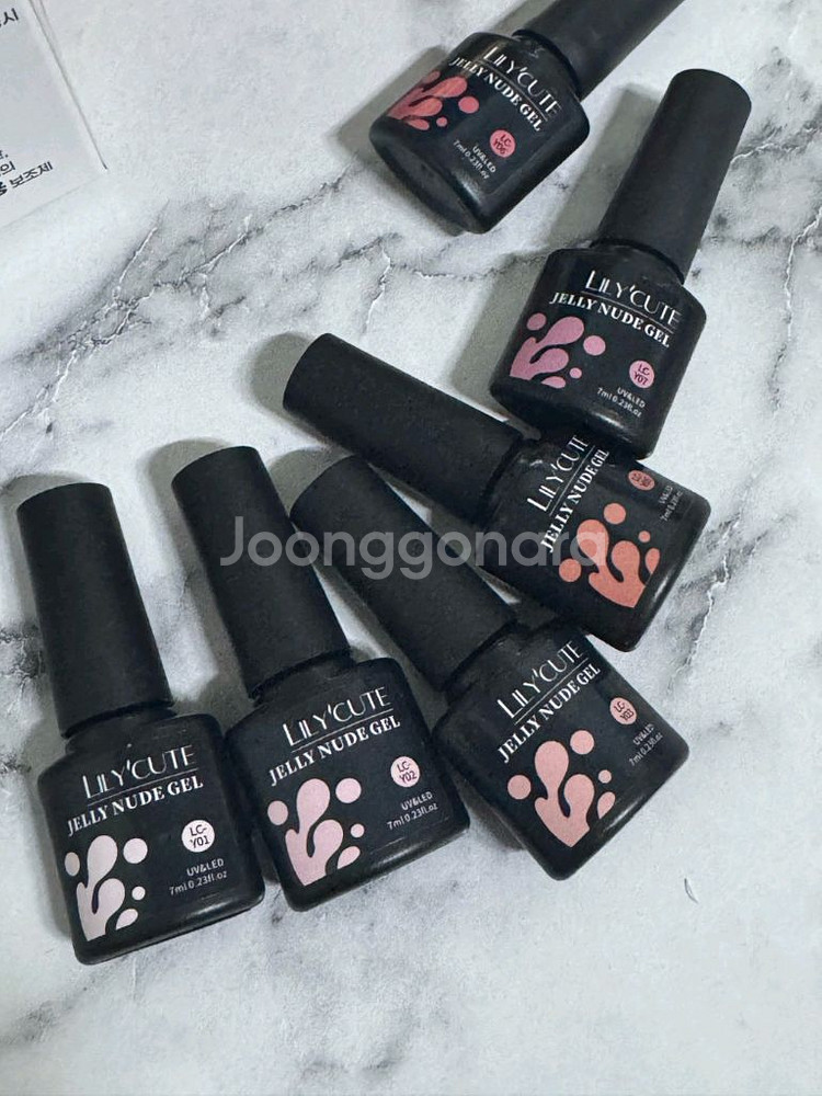미니6종_파스텔 젤네일 6종 세트 (7ml*6)--1