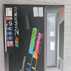 ddr4 지스킬 트라이던트 rgb 램 16g x2 판
