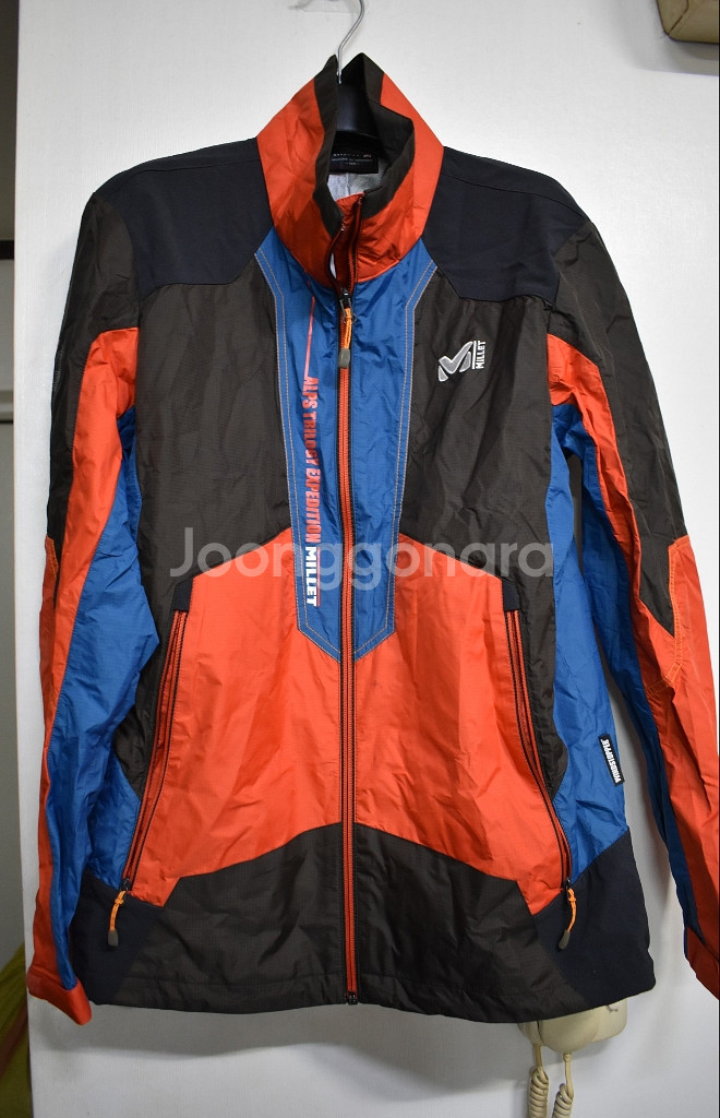 밀레 남성 윈드스토퍼 바람막이(100)--0