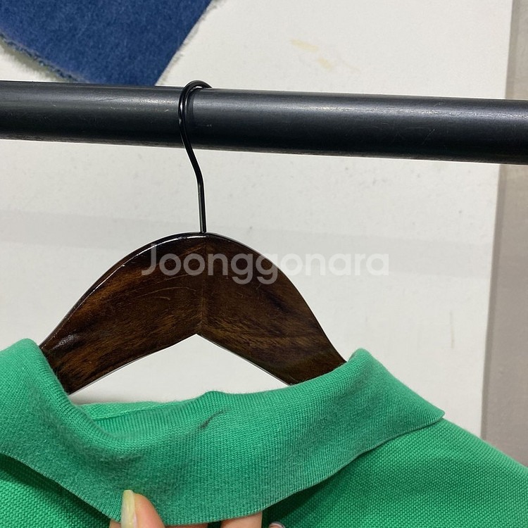 (95) 빈폴 캐주얼 클래식 배색 반팔 카라티--5