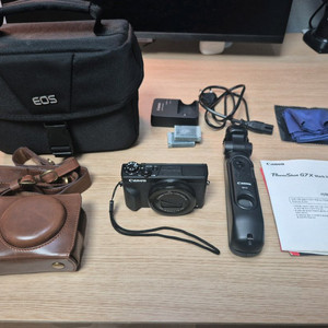 캐논 파워샷 G7X Mark3 전 구성품