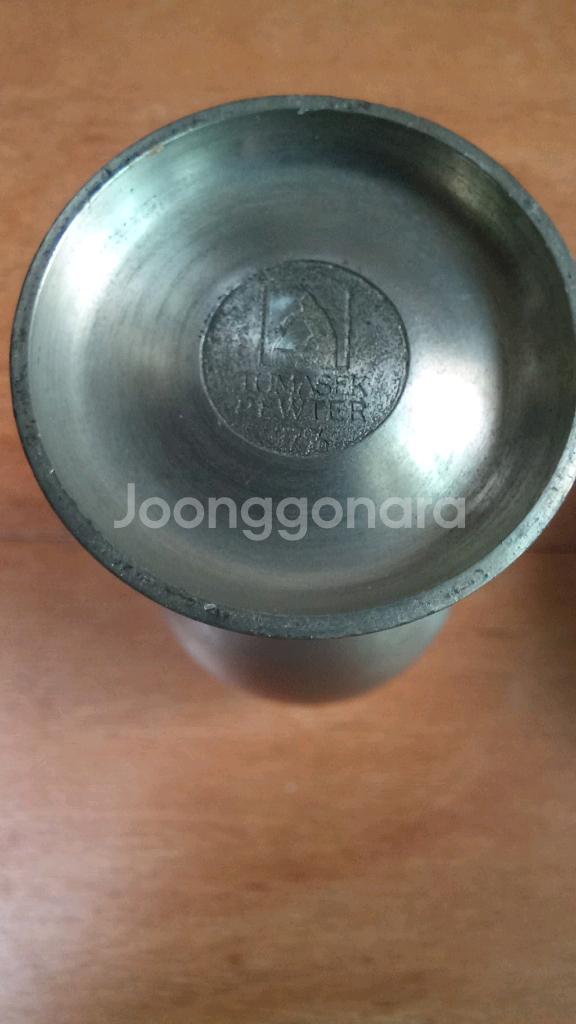 주석 용모양 재떨이와 소주잔--6
