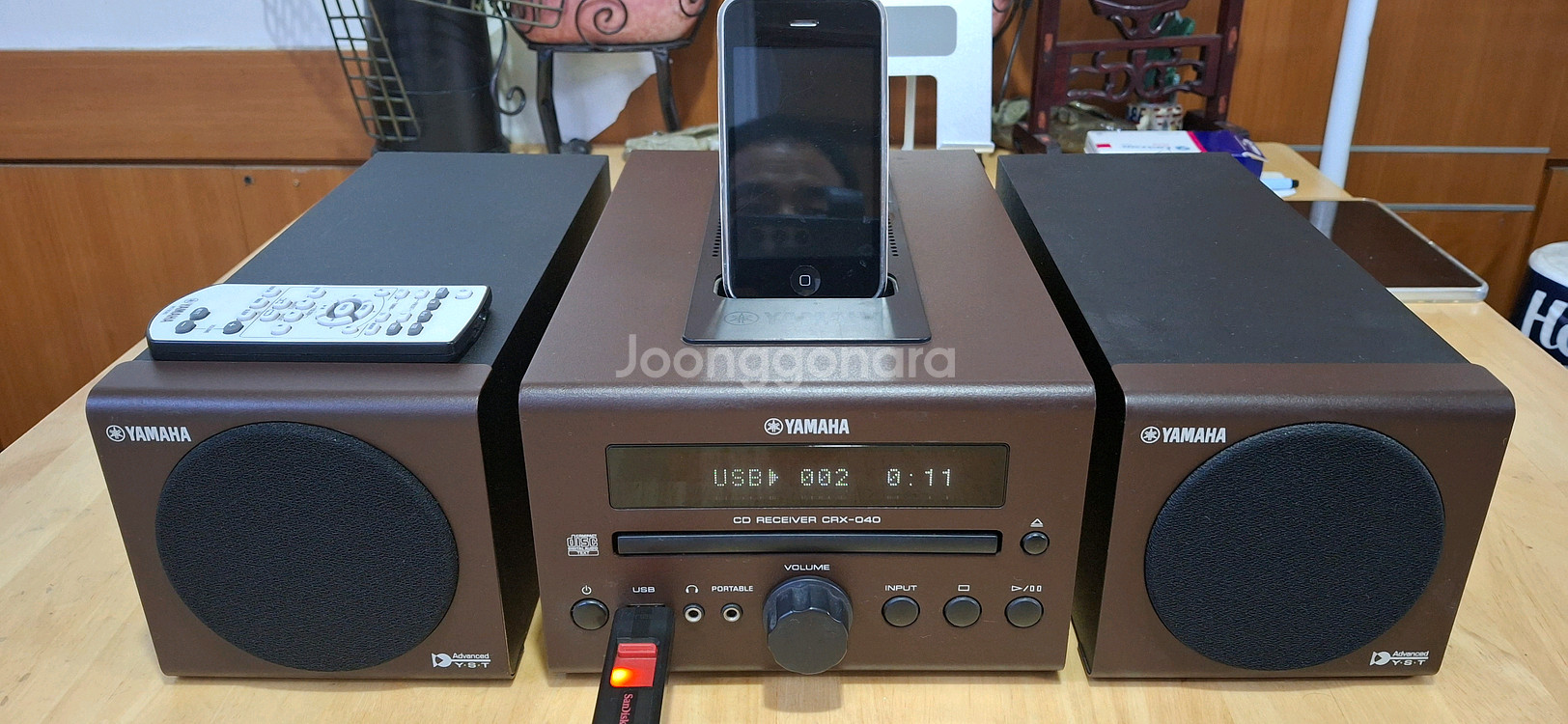 YAMAHA CRX-040 RECEIVER--1