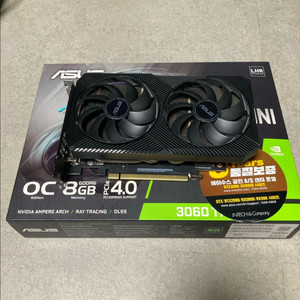 아수스 3060ti mini 판매합니다