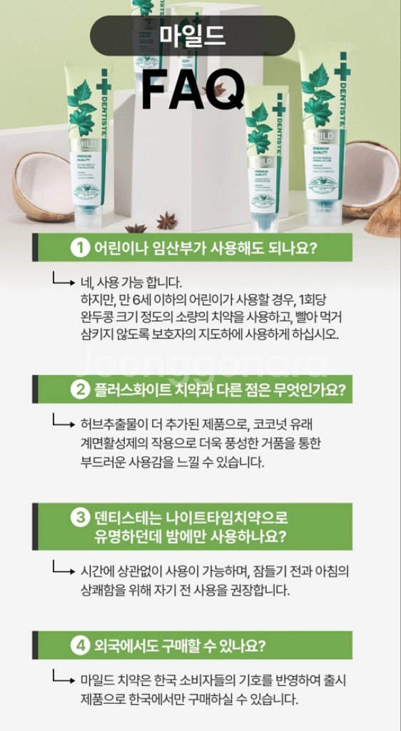 덴티스테 치약 대용량 200g--8