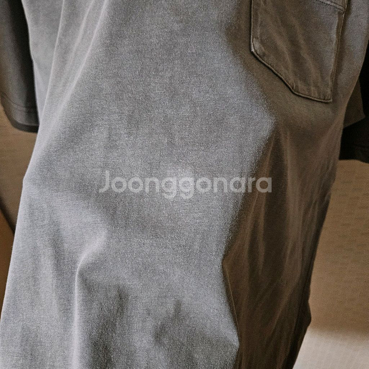 인세인개러지 포켓 반팔 차콜 3사이즈--2