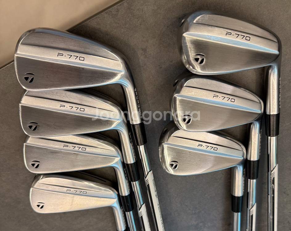 신형 테일러메이드 P770 아이언 7개 세트 4-P (--1