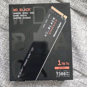 WD BLACK SN850X 1TB ssd 판매합니다!