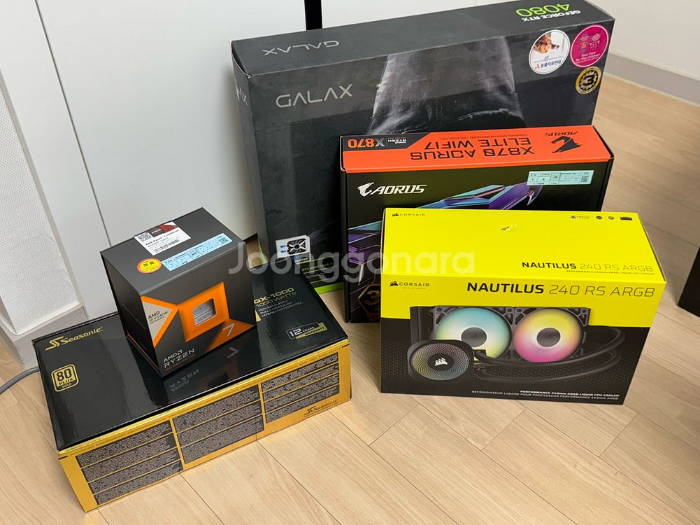 7800x3D rtx4080 본체 팝니다--1