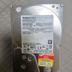 도시바 HDD 3TB