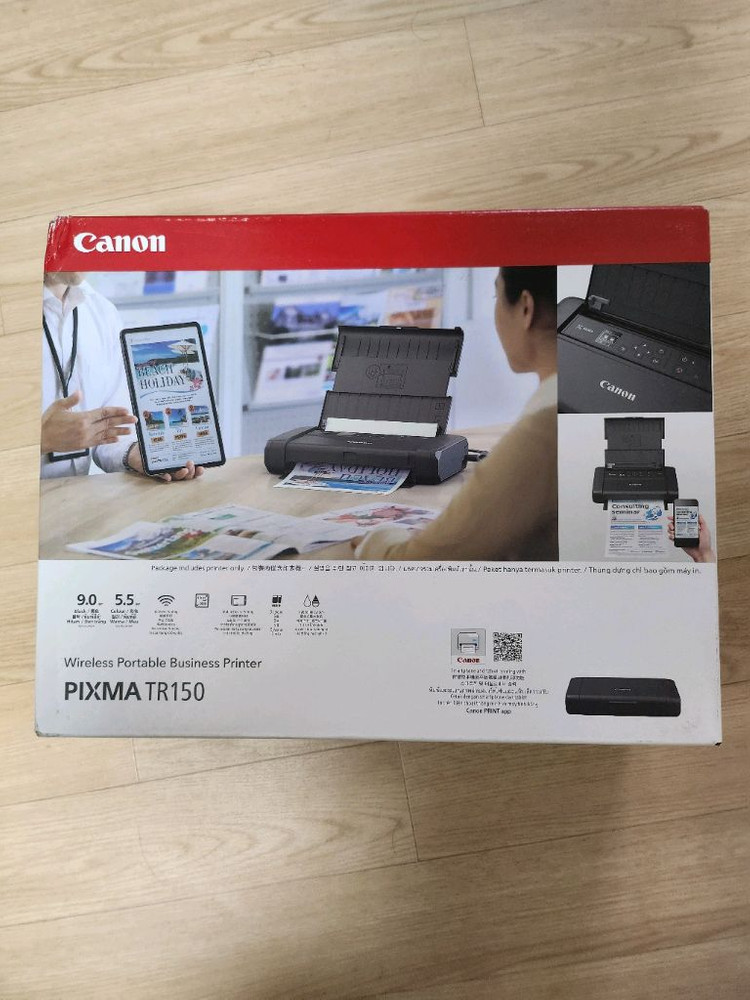 캐논 정품 휴대용 잉크젯 프린터 PIXMA TR150 이미지