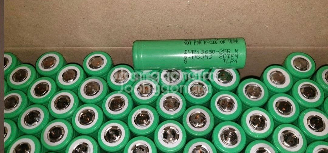 18650 고방전 삼성 SDI 배터리 25R 100개--0