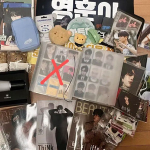 더보이즈 굿즈 tbz 포카 앨범 응원봉 인형 비공굿