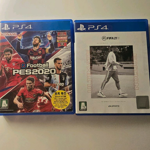 ps4 cd(pes2020, FIFA21) 팝니다.