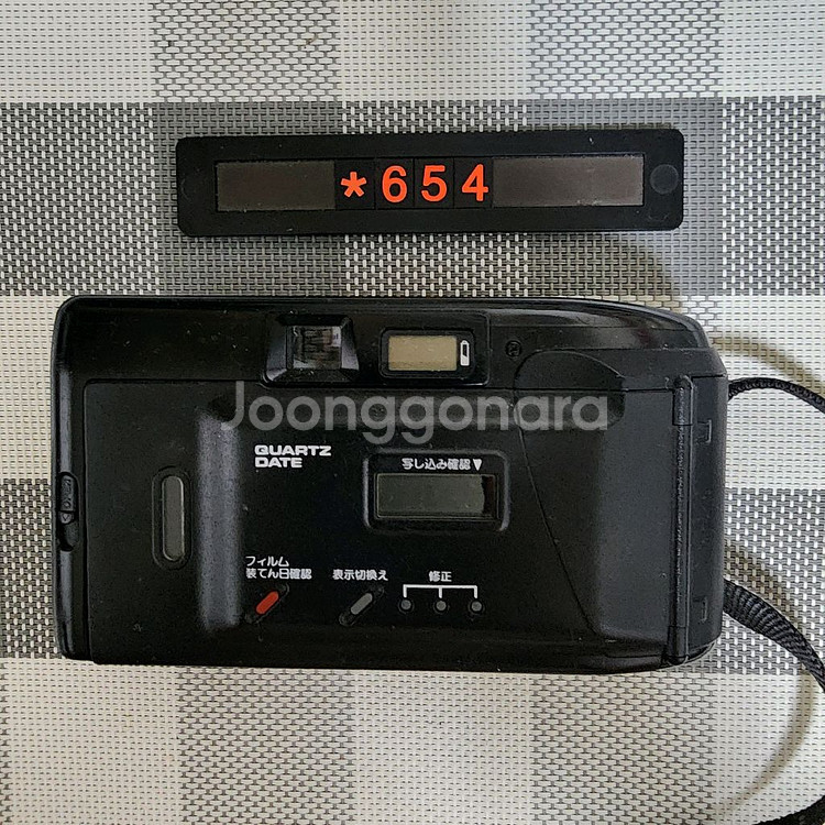 캐논 오토보이 3 데이터백 필름카메라--2