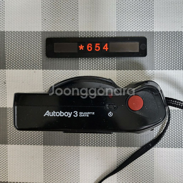 캐논 오토보이 3 데이터백 필름카메라--1