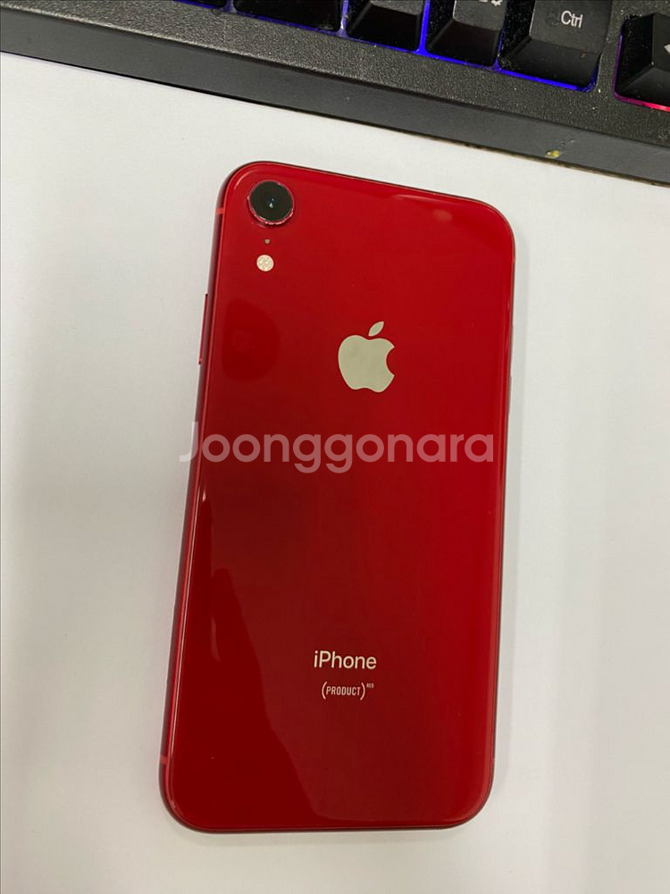 아이폰XR 레드 A급 128GB 무잔상--0