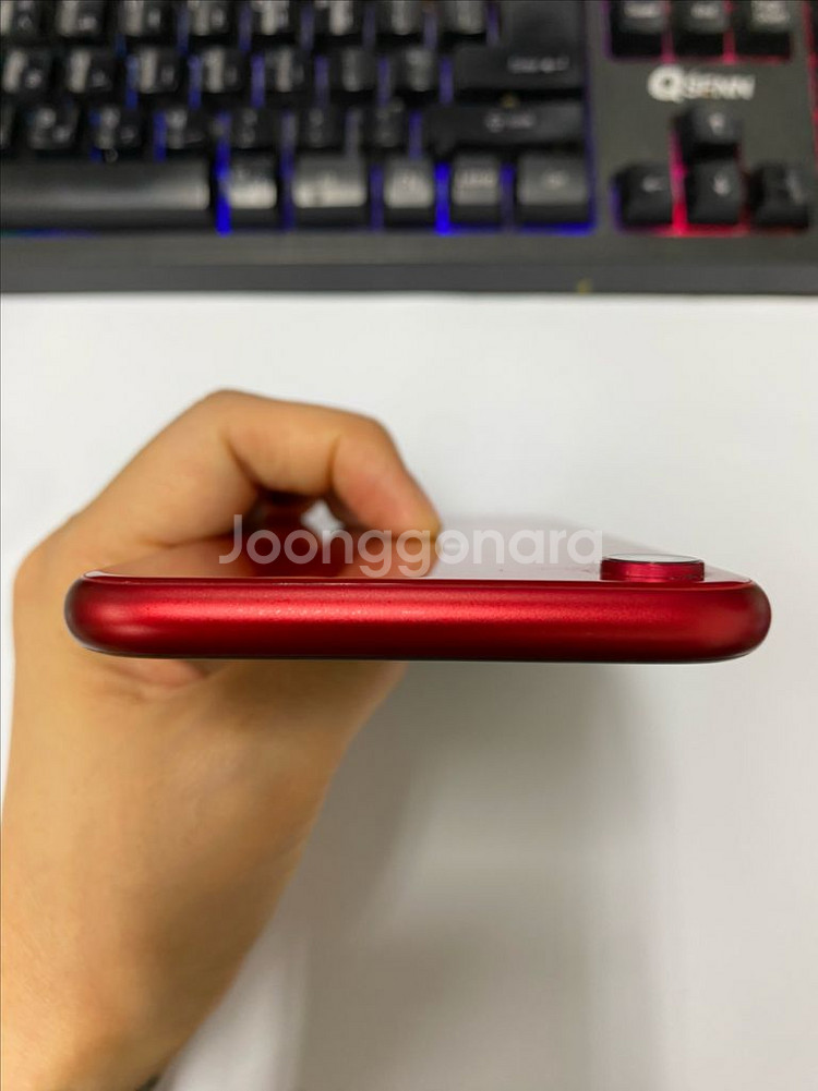 아이폰XR 레드 A급 128GB 무잔상--3