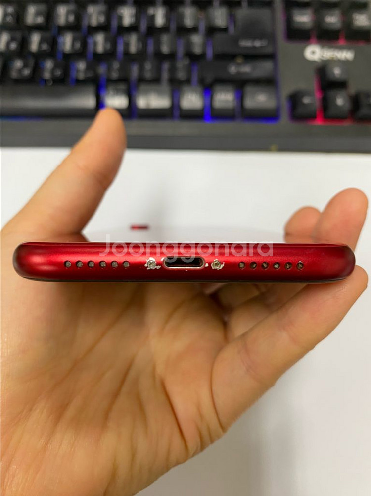 아이폰XR 레드 A급 128GB 무잔상--6