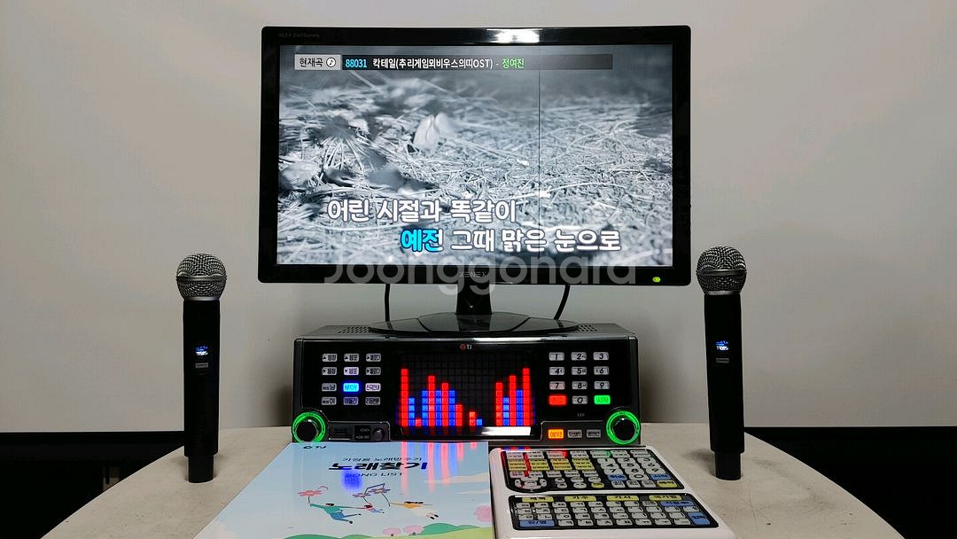 최신곡반주기풀세트. 무선마이크등--5