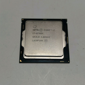 i7 6700K CPU 뚜따