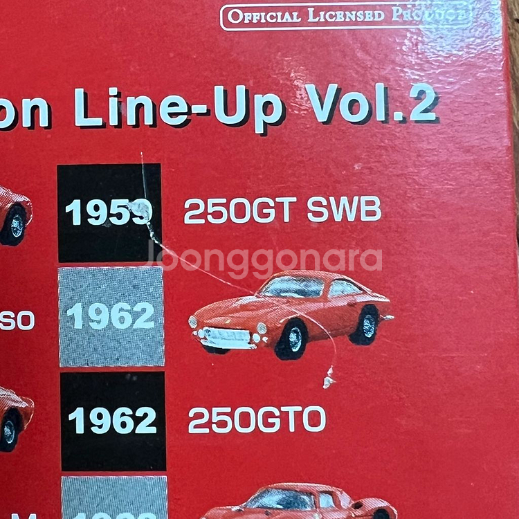 1:64 교쇼 페라리 250GT SWB 다이캐스트--6