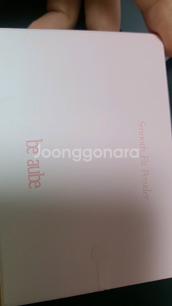 비오브 스무스 핏 파우더 01 라이트핑크 미개봉--0