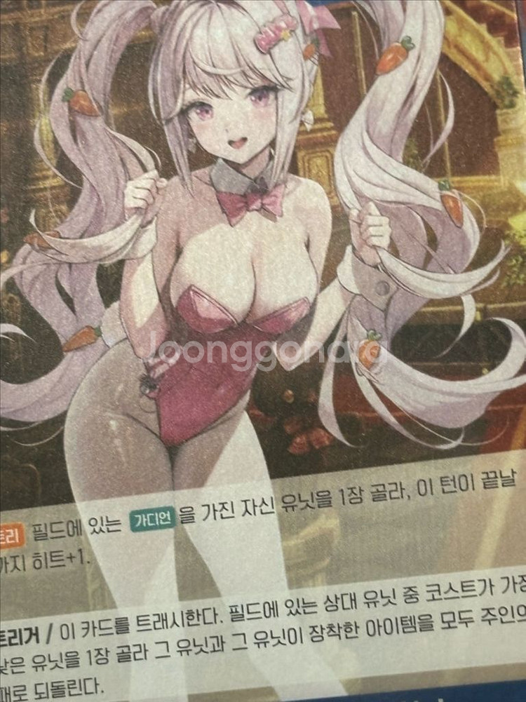 앨리스: 원더랜드 바니 이펙트 테트라 니케 카드 인테리--5