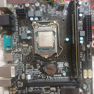 기가바이트 h81m+i3 3세대+ddr3 8gb