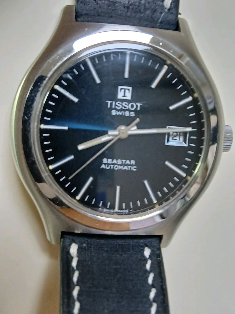 빈티지) 티쏘 씨스타 오토매틱 청판 이미지