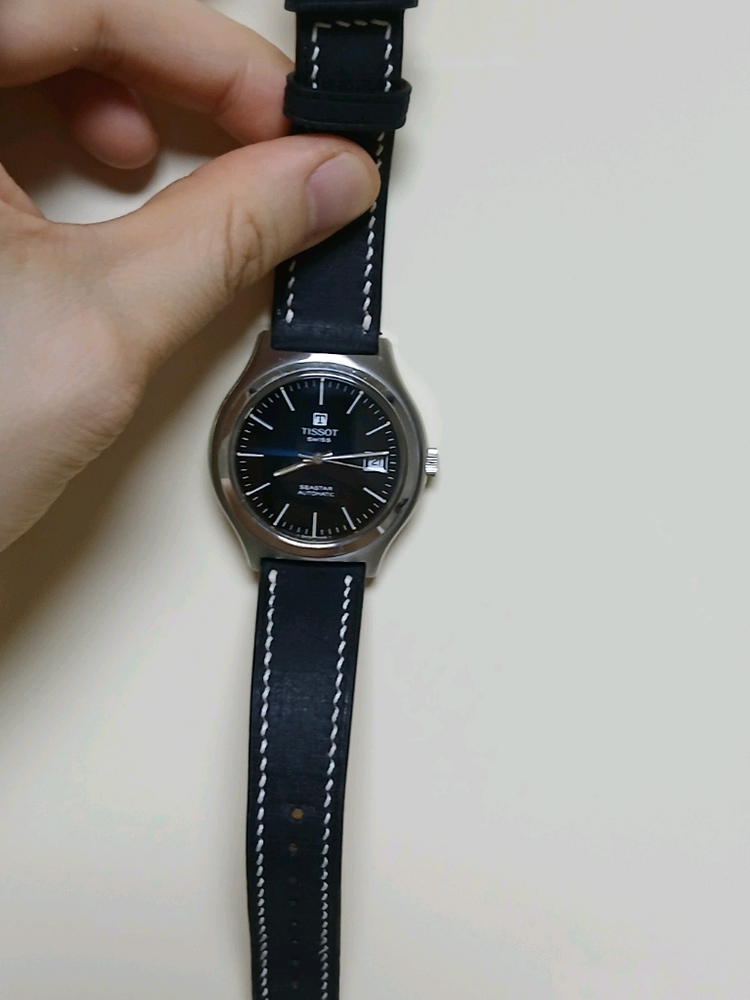 빈티지) 티쏘 씨스타 오토매틱 청판 이미지