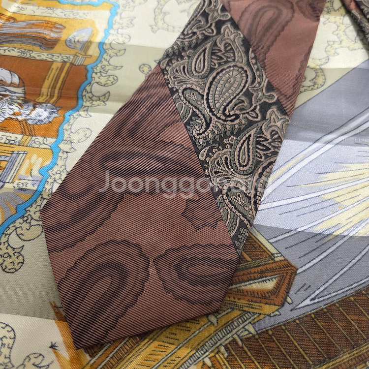 Aquascutum 아쿠아스큐텀 빈티지 넥타이--1