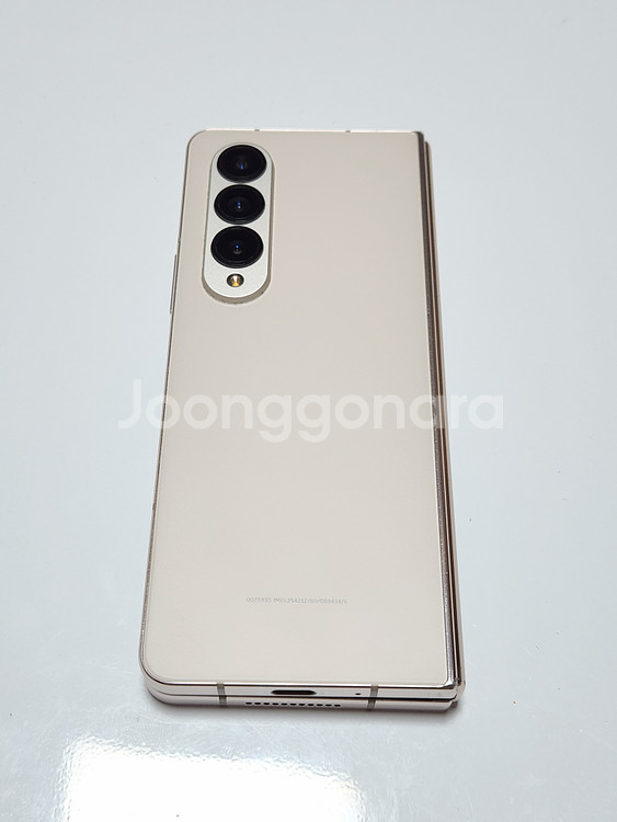 갤럭시Z폴드4 512G 무잔상 골드 52693--4