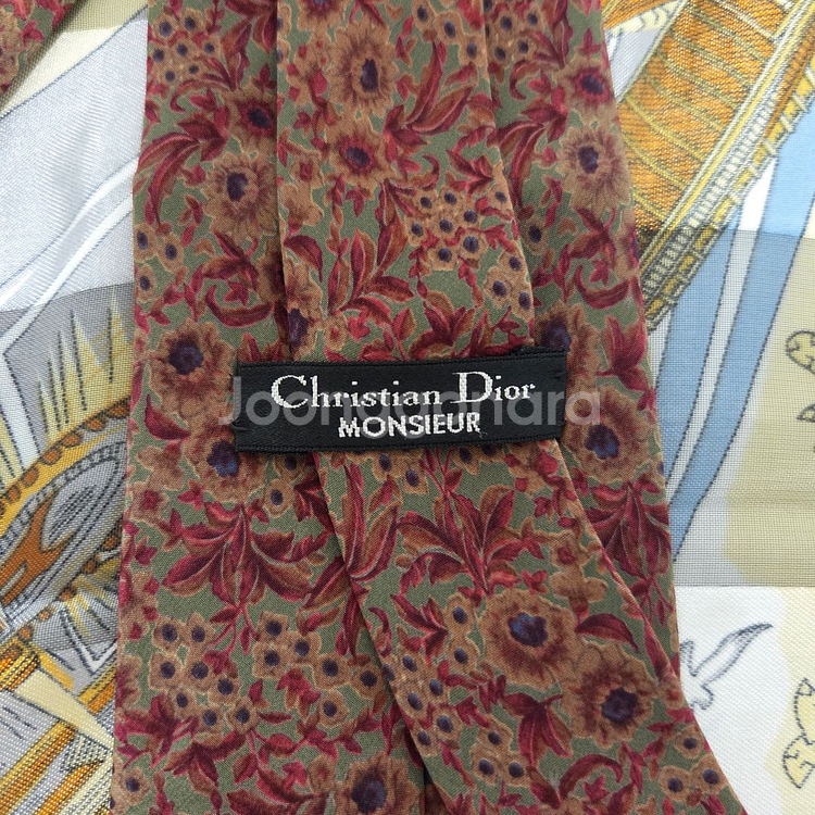 Christian Dior 디올 빈티지 넥타이--3