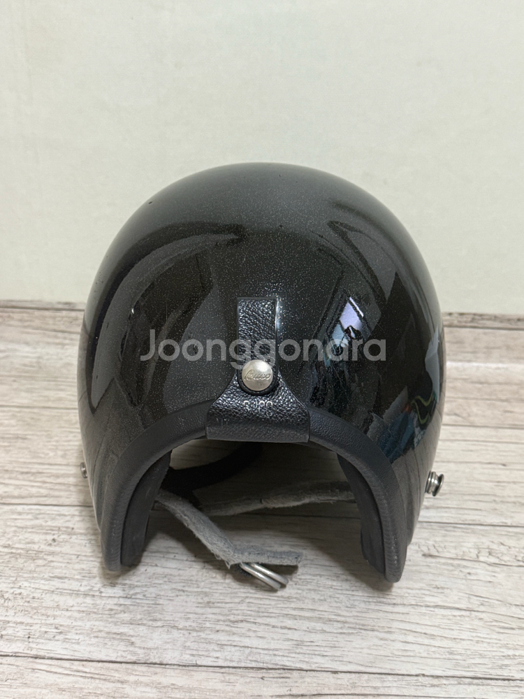 BUCO 빈티지 블랙 헬멧 (L) + 쉴드 (토이스맥코--3