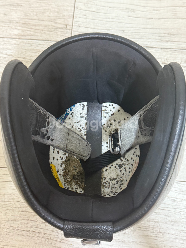 BUCO 빈티지 블랙 헬멧 (L) + 쉴드 (토이스맥코--4