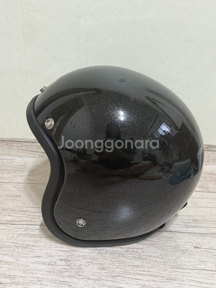 BUCO 빈티지 블랙 헬멧 (L) + 쉴드 (토이스맥코--1