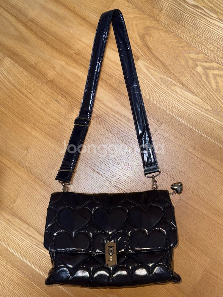 Vunque 분크 바게트 러브 퀼팅백 미듐--0