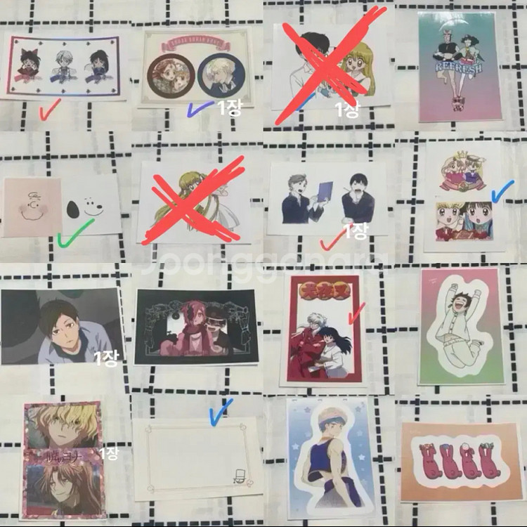 (100~500) 고르는 도무송 애니 스티커--1