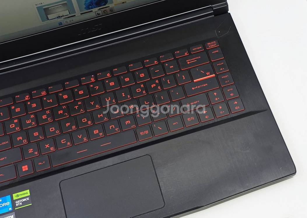 MSI GF63 12VE 게이밍노트북 RTX4050--2