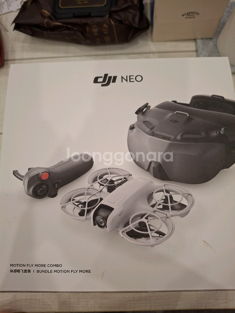 DJI Neo 모션플라이모어 콤보 드론 풀세트 미개봉--0