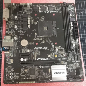 ASRock A320M-DGS 메인보드 (AM4 소켓)
