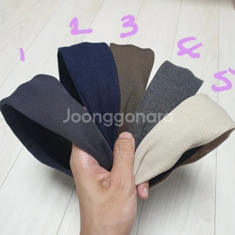(새상품) 머리띠 5가지 색상--0