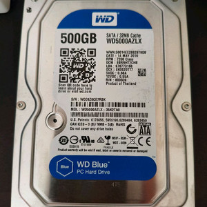 WD 3.5 500GB HDD