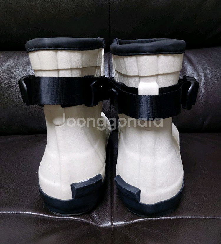 문스타 810s 마르케 모디 화이트 레인부츠(260mm--4