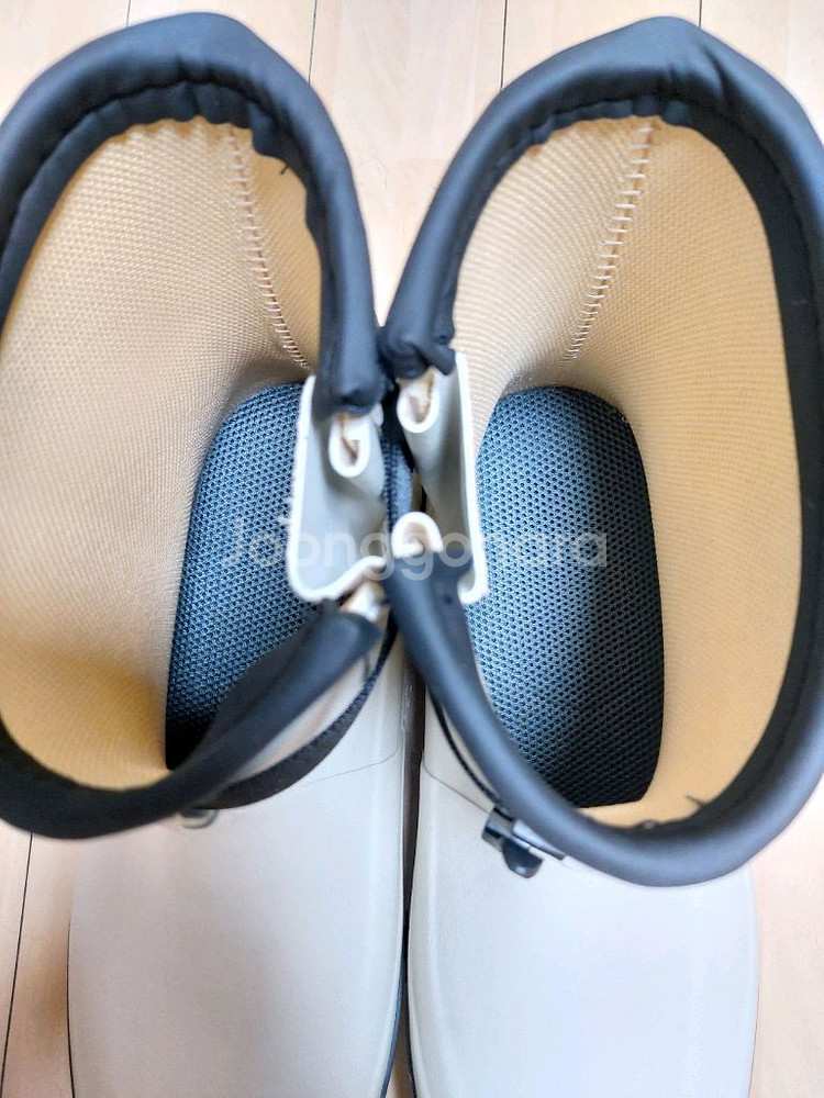 문스타 810s 마르케 모디 화이트 레인부츠(260mm--5